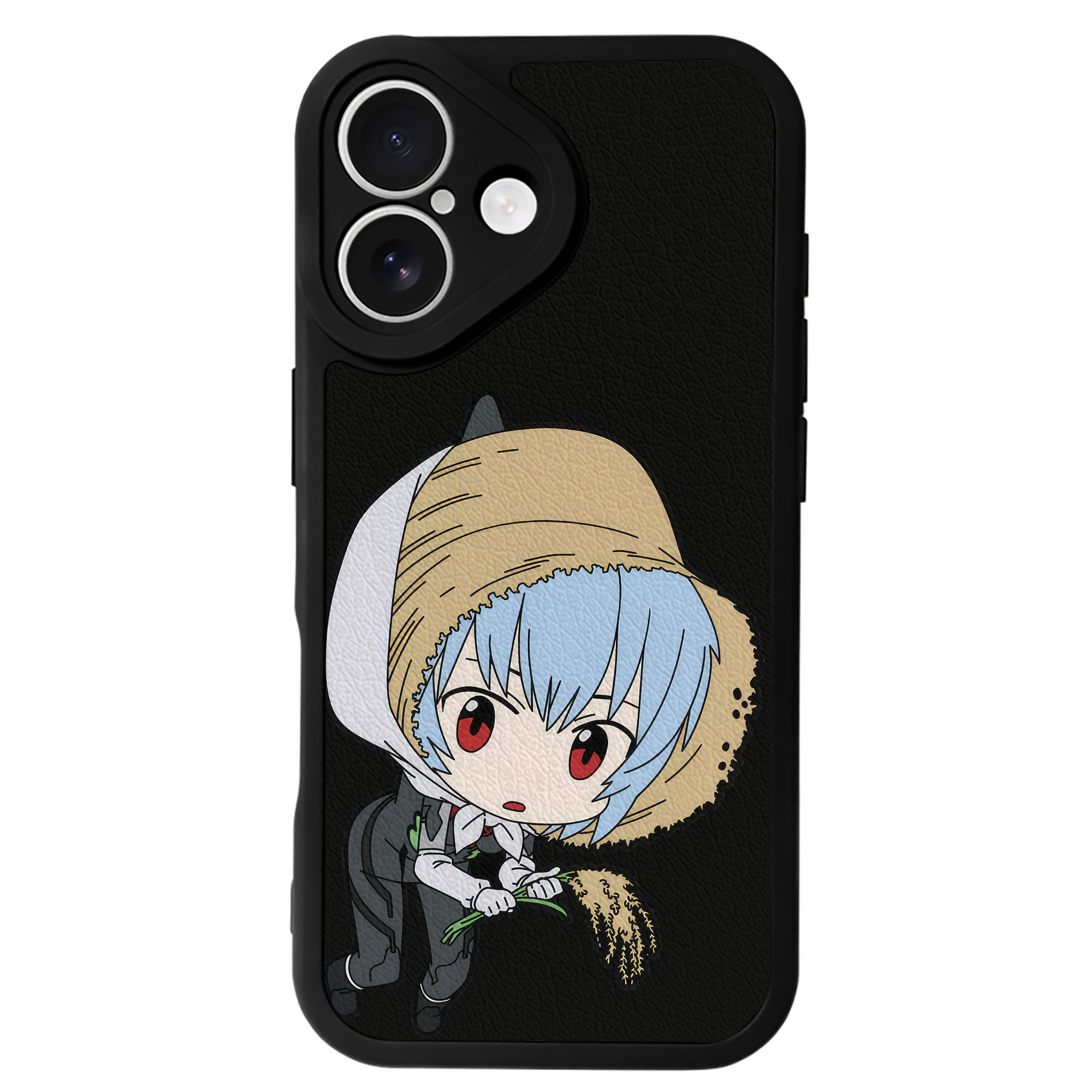 （画像用） EVA 新世紀エヴァンゲリオン 【iPhone 16シリーズ対応】シリコンスマホケース（レザー調） 材質：シリコン